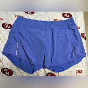LULULEMON ATHLETIC SHORTS BLUEISH/PURPLE